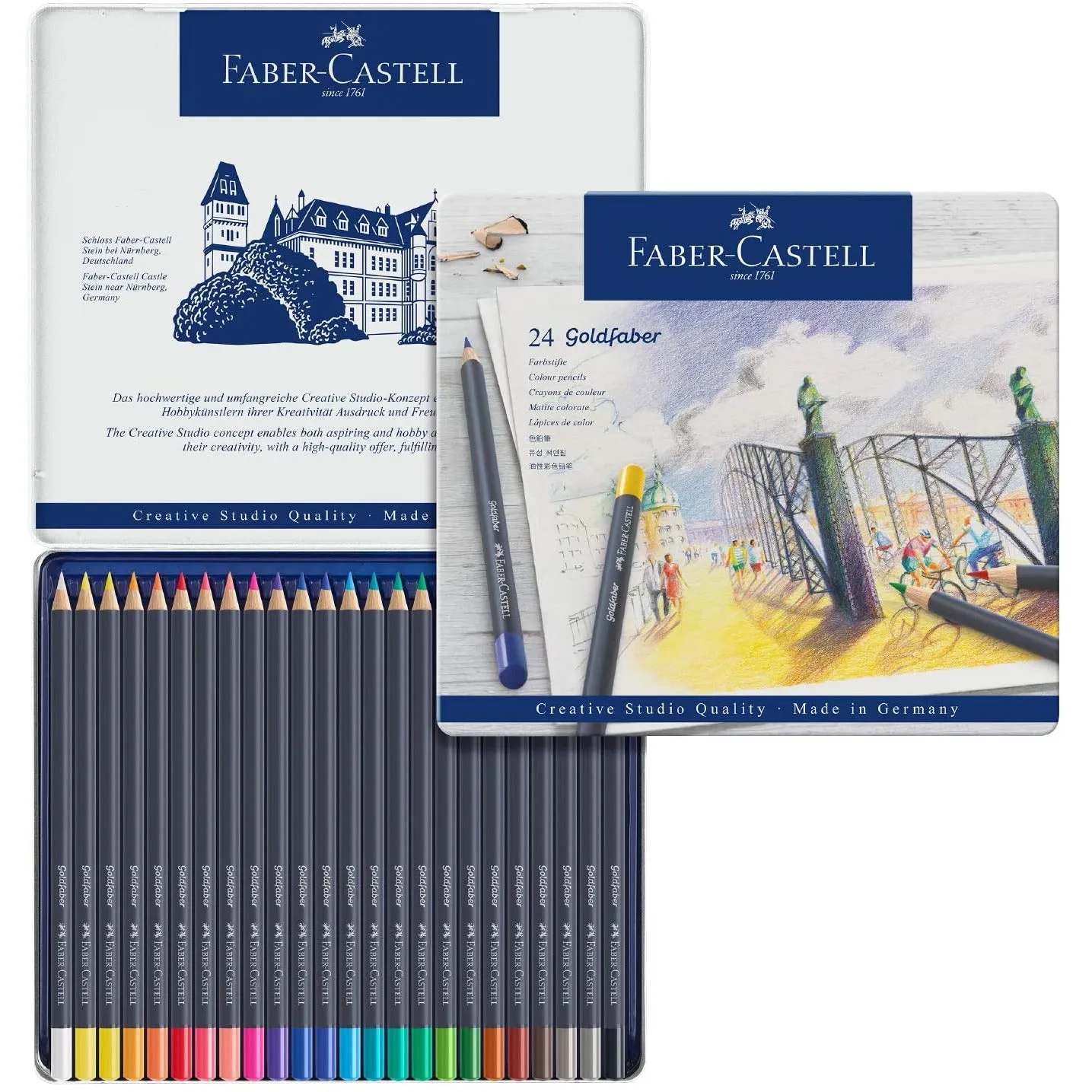 24 GOLDFABER COLOR PENCILS