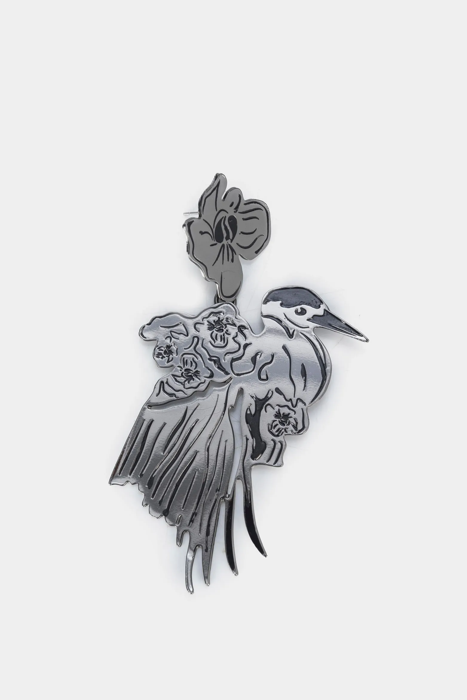 Aretes plutón para mujer inspiración natural