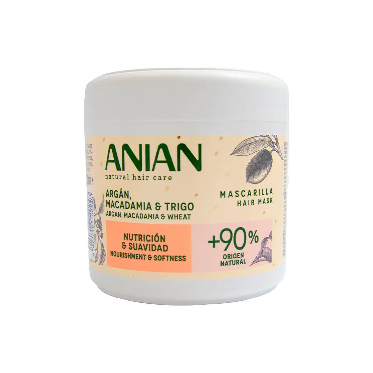 Argán Nutrición Y Suavidad Mascarilla