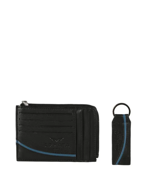 Armata Di Mare Set de regalo de tarjetero y llavero para hombre