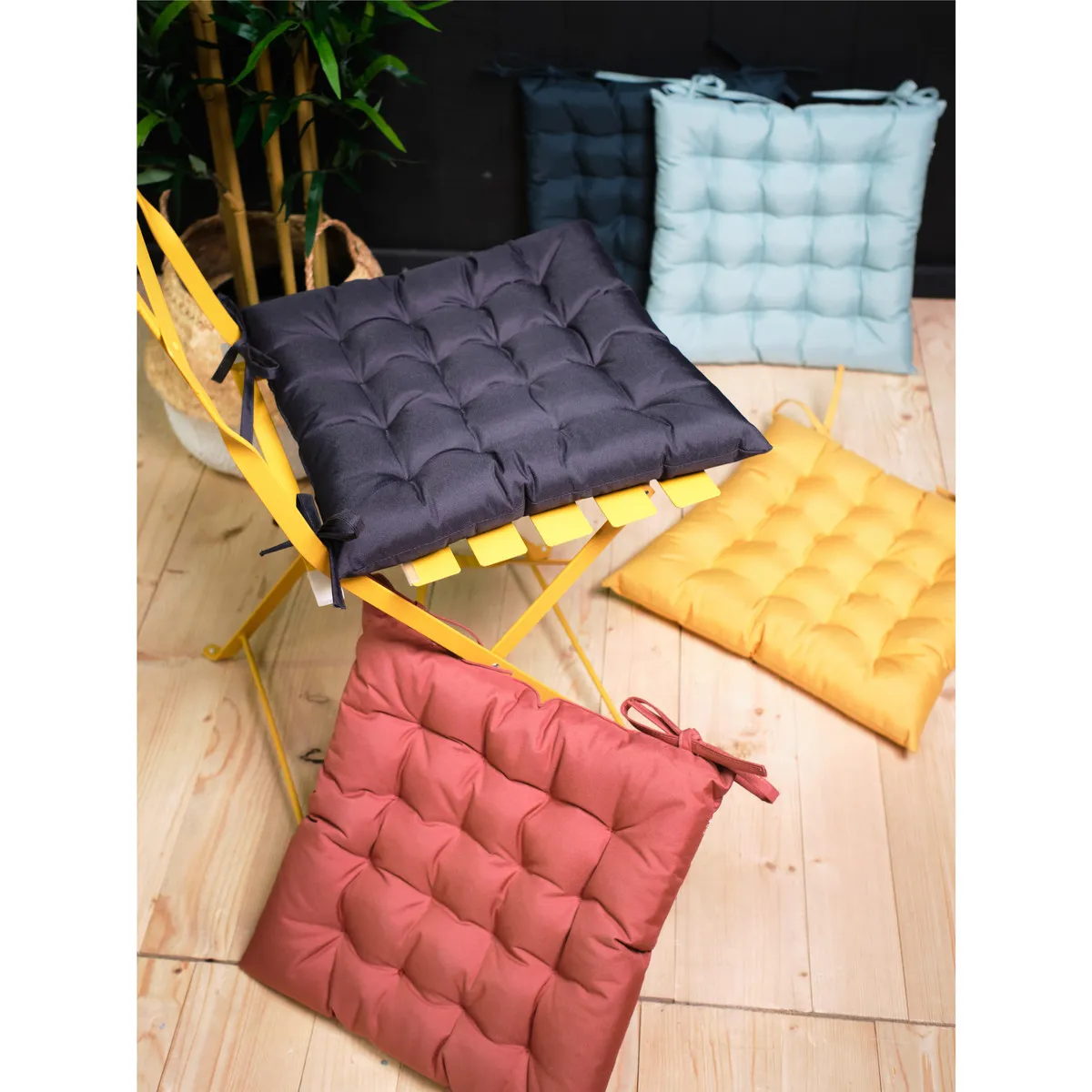 Assise Matelassée 40/40 Polyester Ocre Spirit Garden 22