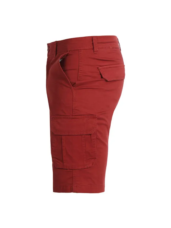 Be Board Bermudas hombre modelo cargo con bolsillos grandes: