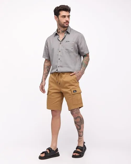 Bermuda Hombre Pascal Marron Tabaco