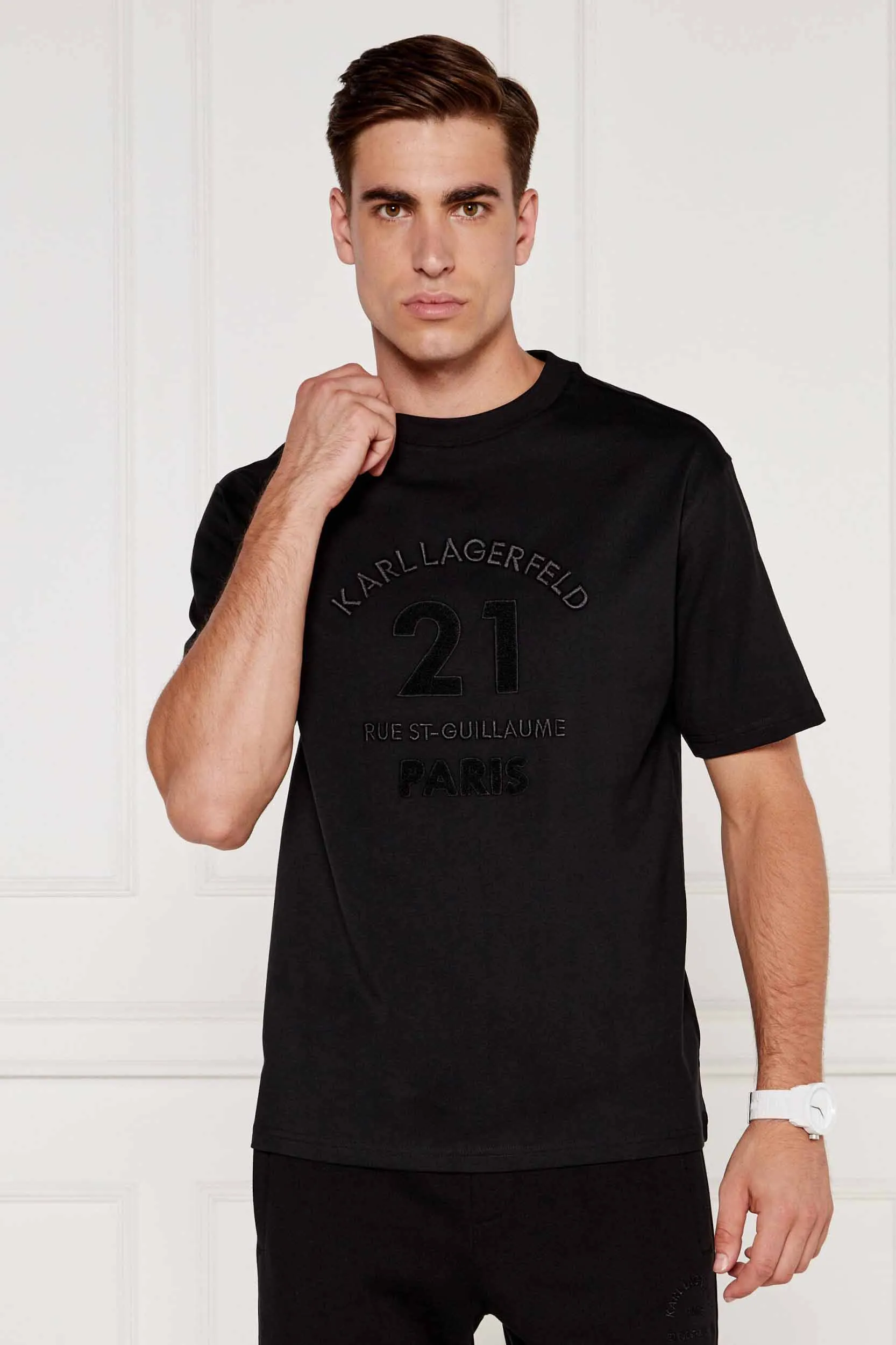 Camiseta para hombre de Karl Lagerfeld – 755173544250