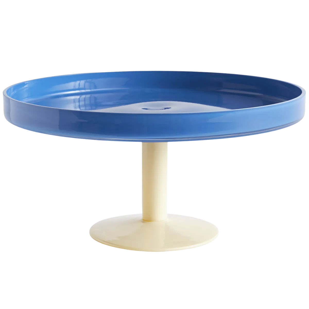 Display Food Stand Blue And Beige