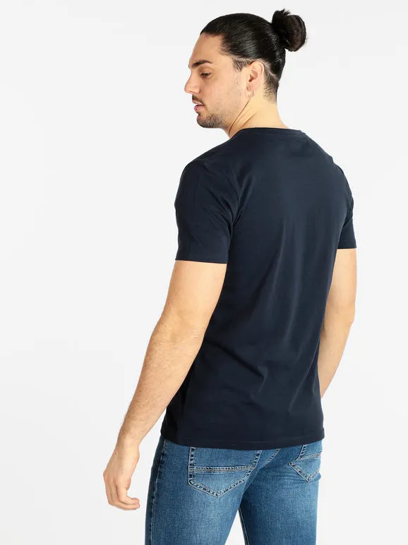 Johnny Looper Camiseta de hombre de manga corta con estampado
