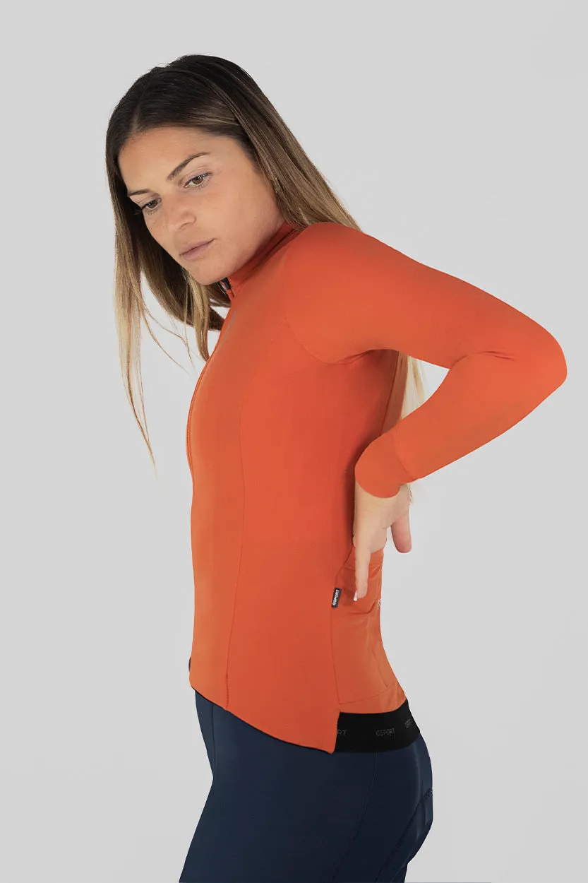 Maillot Pro Team Cinnamon Mujer