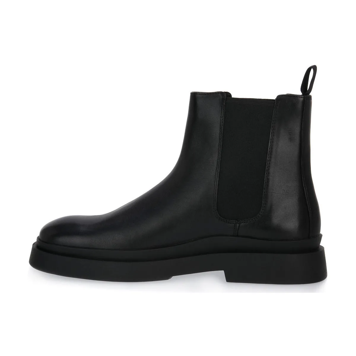 MIKE COW LEATHER BLACK
