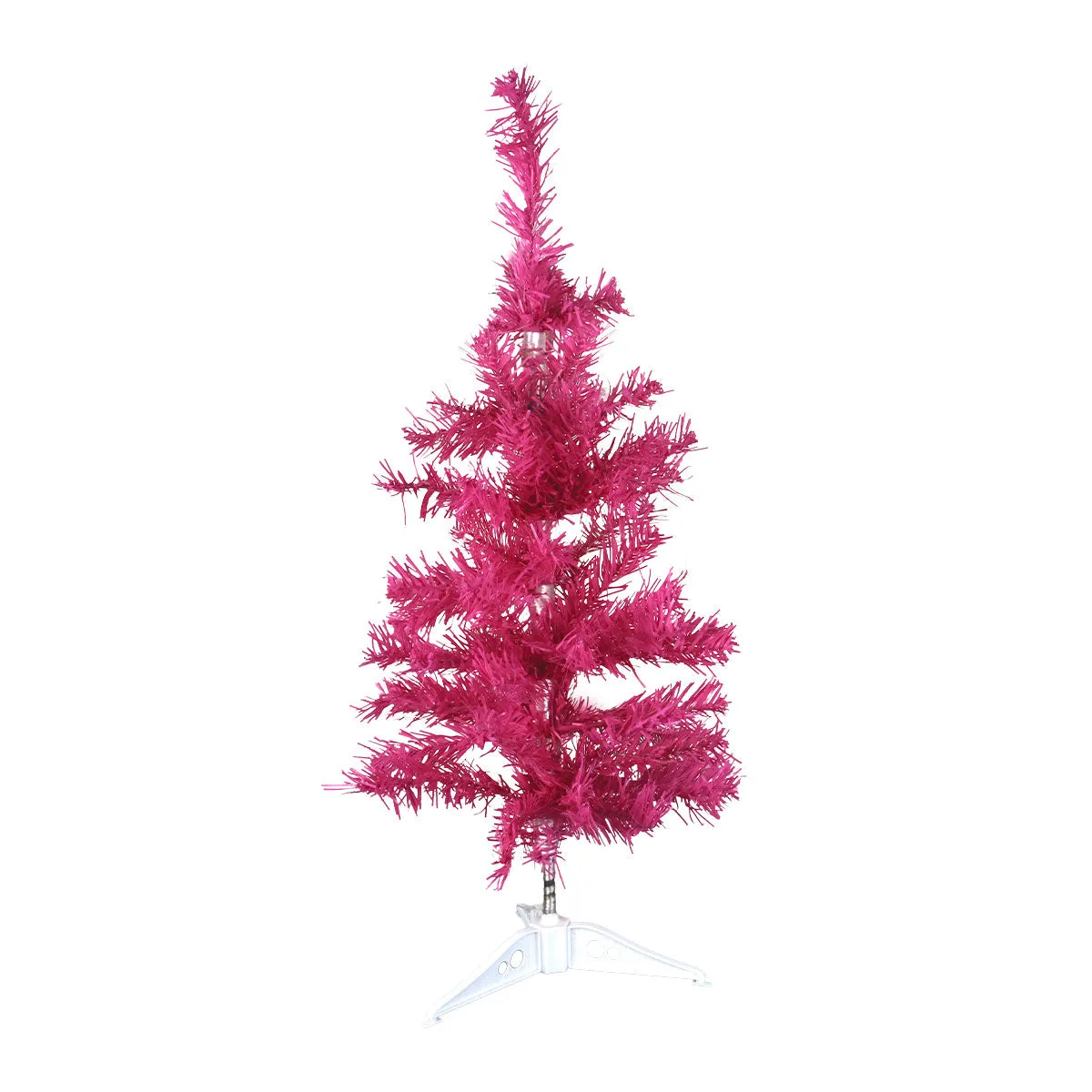 Mini rbol de Navidad color Fucsia, 60 cm