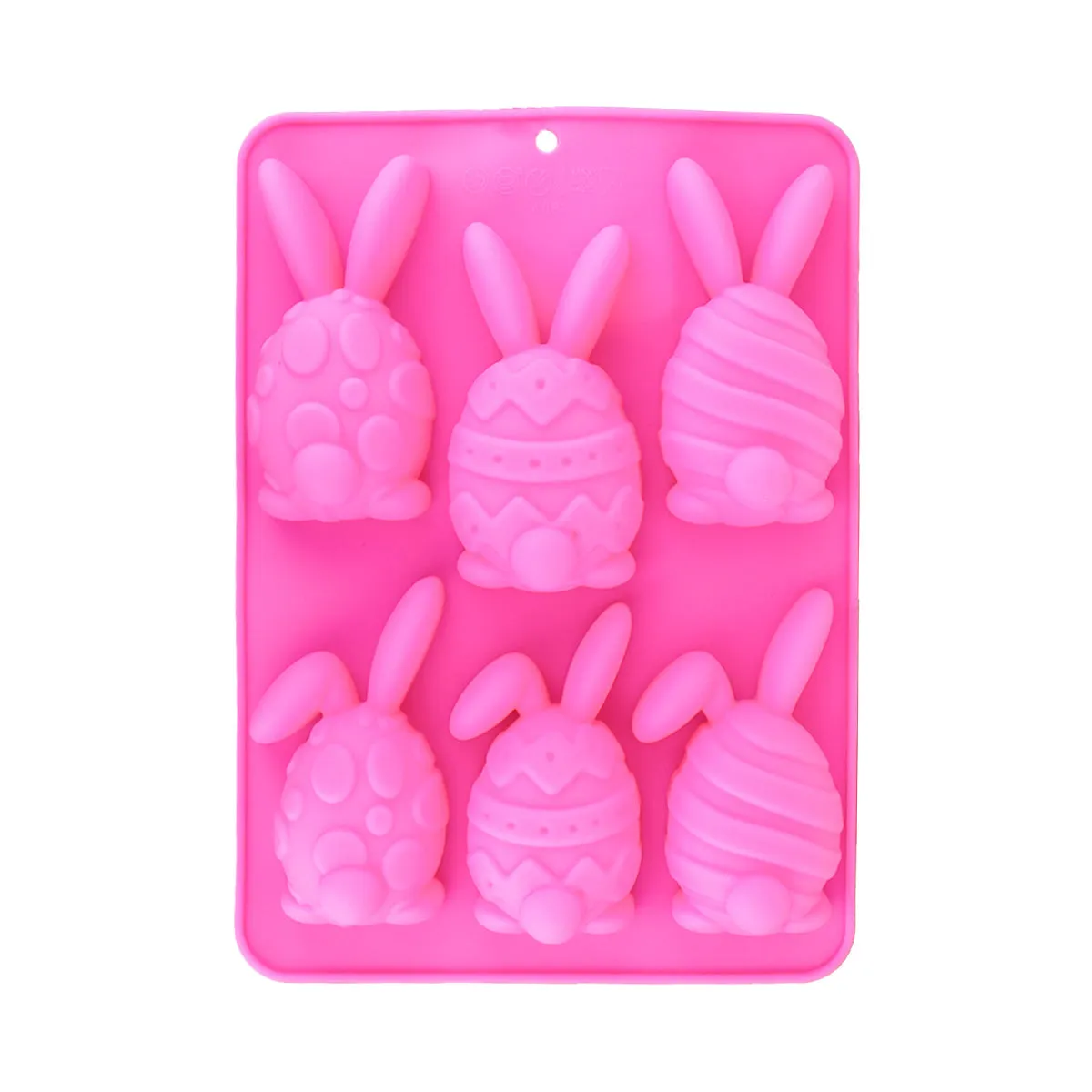Molde de Silicona para Pascua, color Fucsia