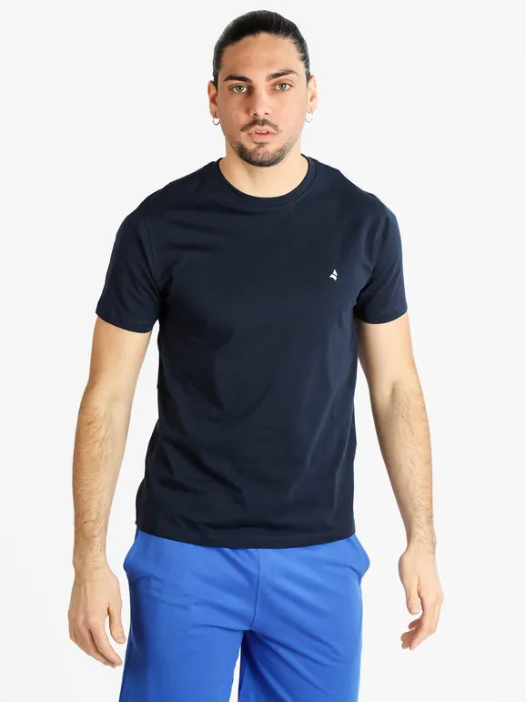 Navigare Camiseta de hombre de algodón de manga corta