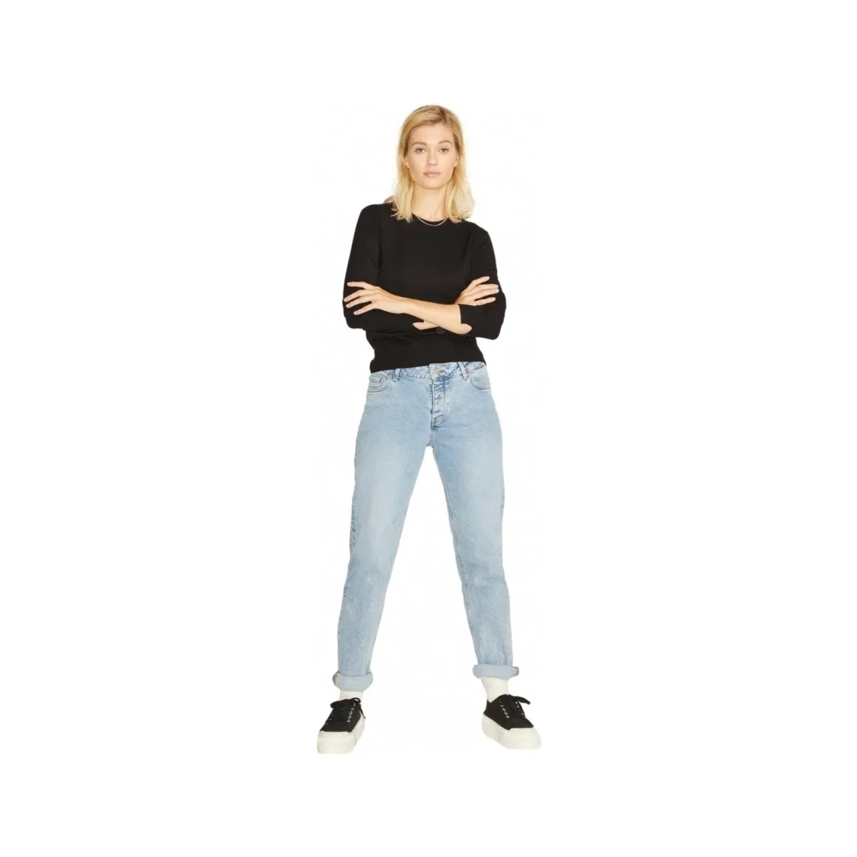 NOOS KNIT LARA L/S  BLACK