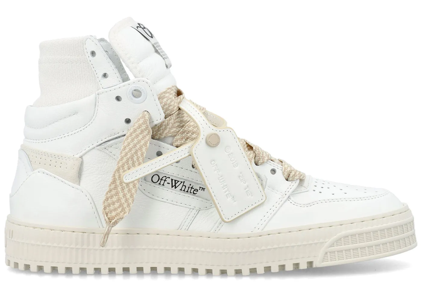 OFFWHITE OFF COURT 3.0 BIG LACE WHITE BEIGE