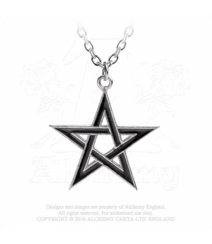 P775 COLGANTE "BLACK STAR" PENDANT BY ALCHEMY