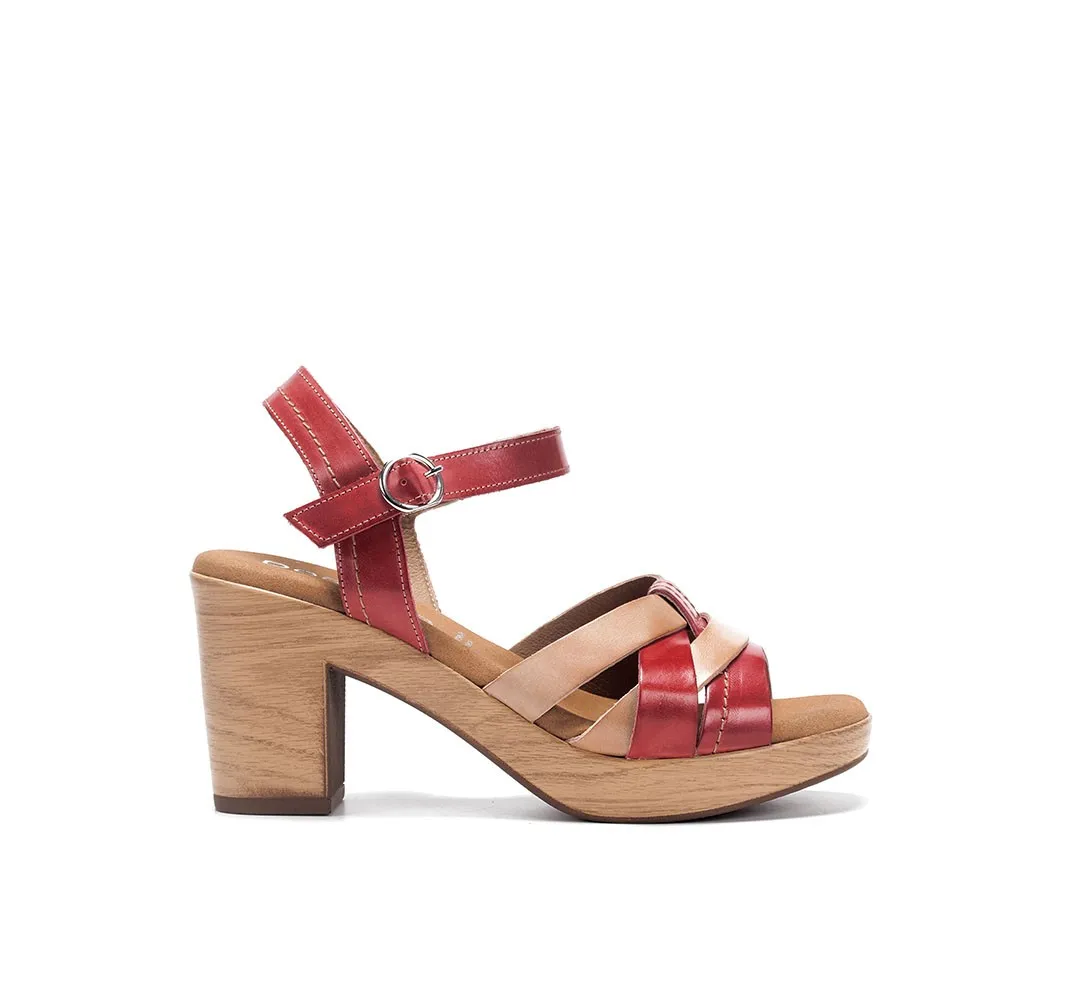 PILAR D8555 Sandalia Roja