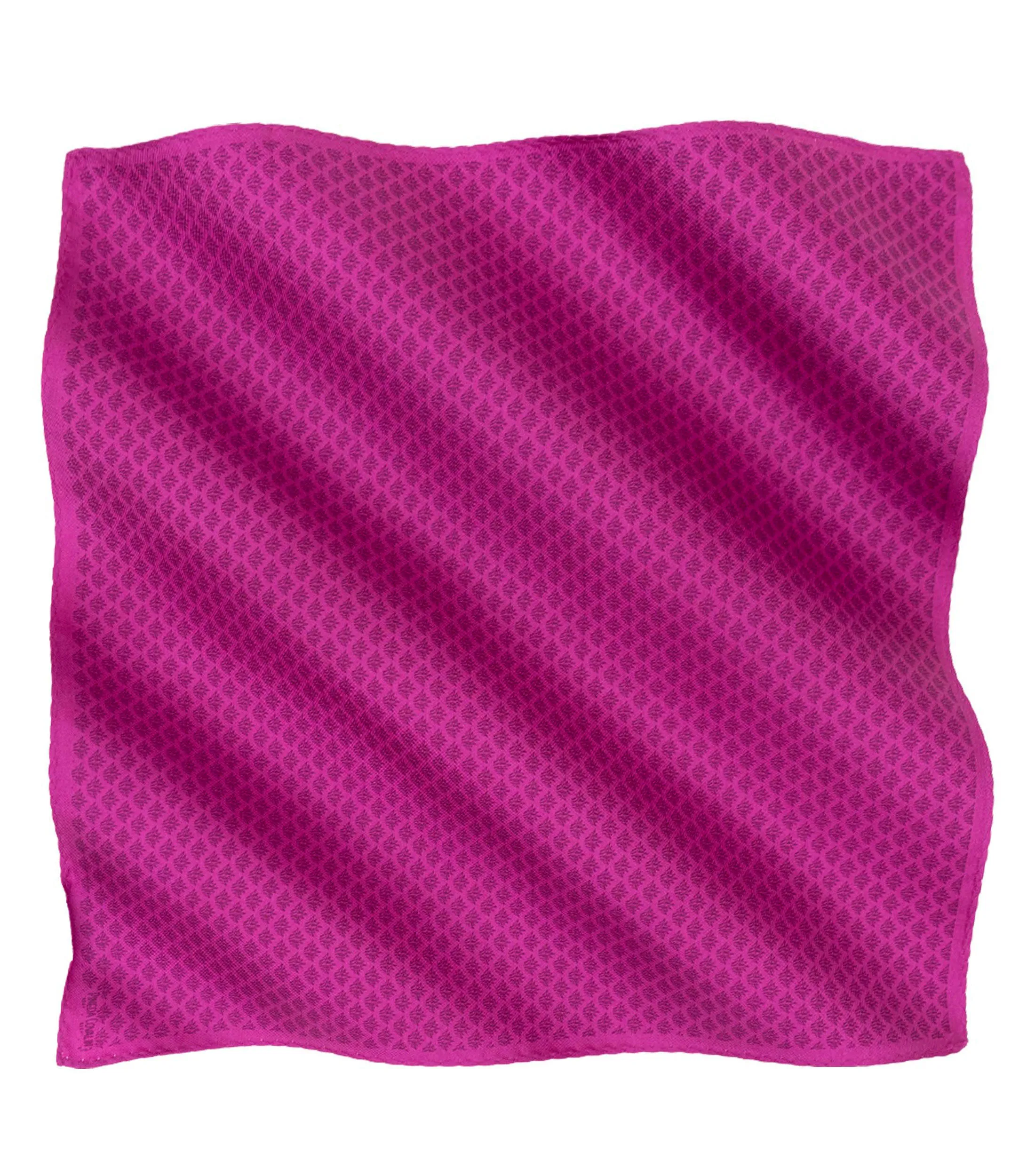 Pineda Covalin Pañuelo en Seda con Agaves Fucsia Hombre