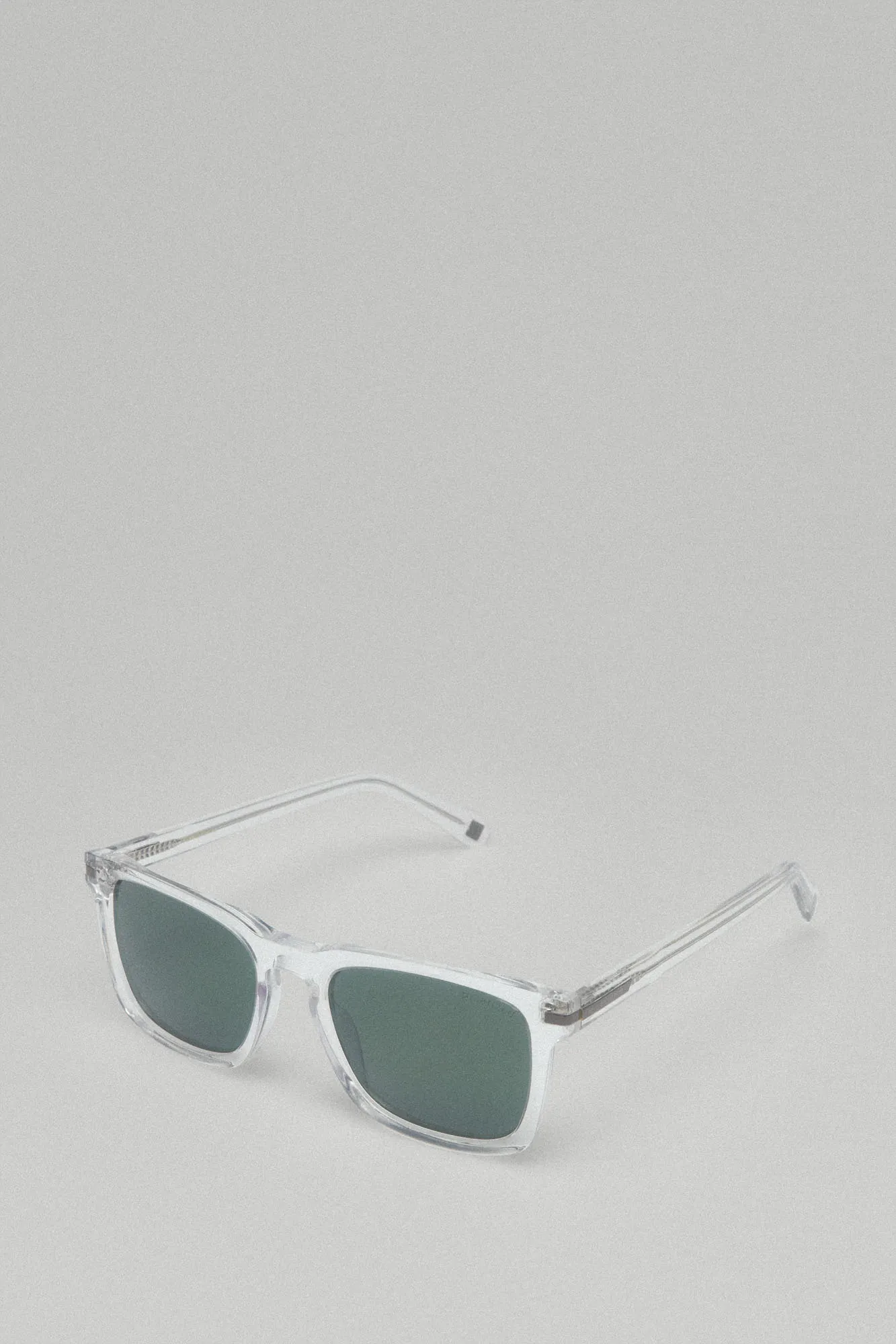 Rectangular plastic glasses