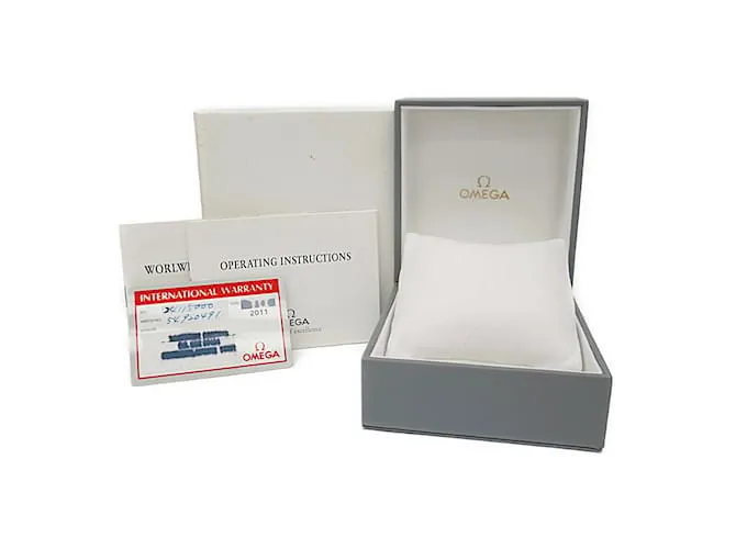 Reloj para hombre Omega Seamaster de acero y oro de 18K con movimiento de cuarzo 
