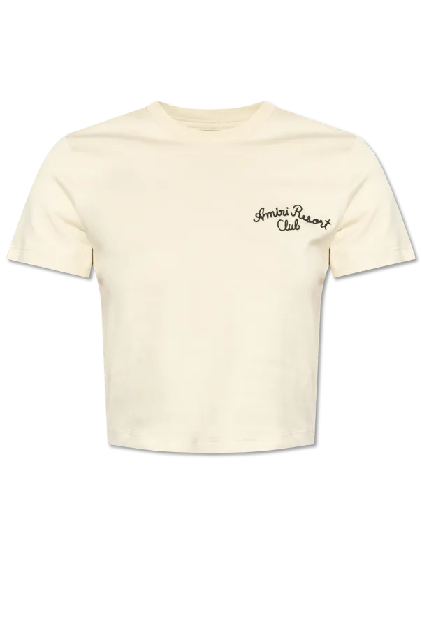 Resort Club Baby Tee Beige