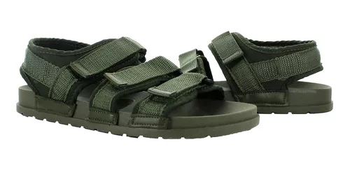 Ronassi Huarache Velcro Textil Olivo Hombre 80263