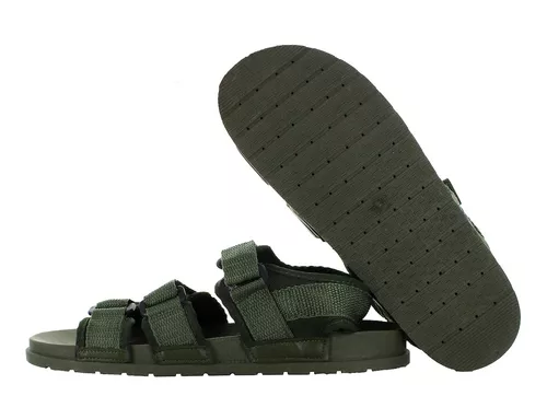 Ronassi Huarache Velcro Textil Olivo Hombre 80263