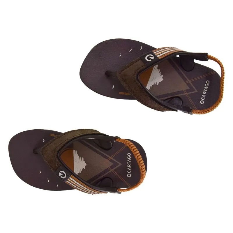 SANDALIA OJOTA PARA PLAYA CARTAGO SUNSET BROWN