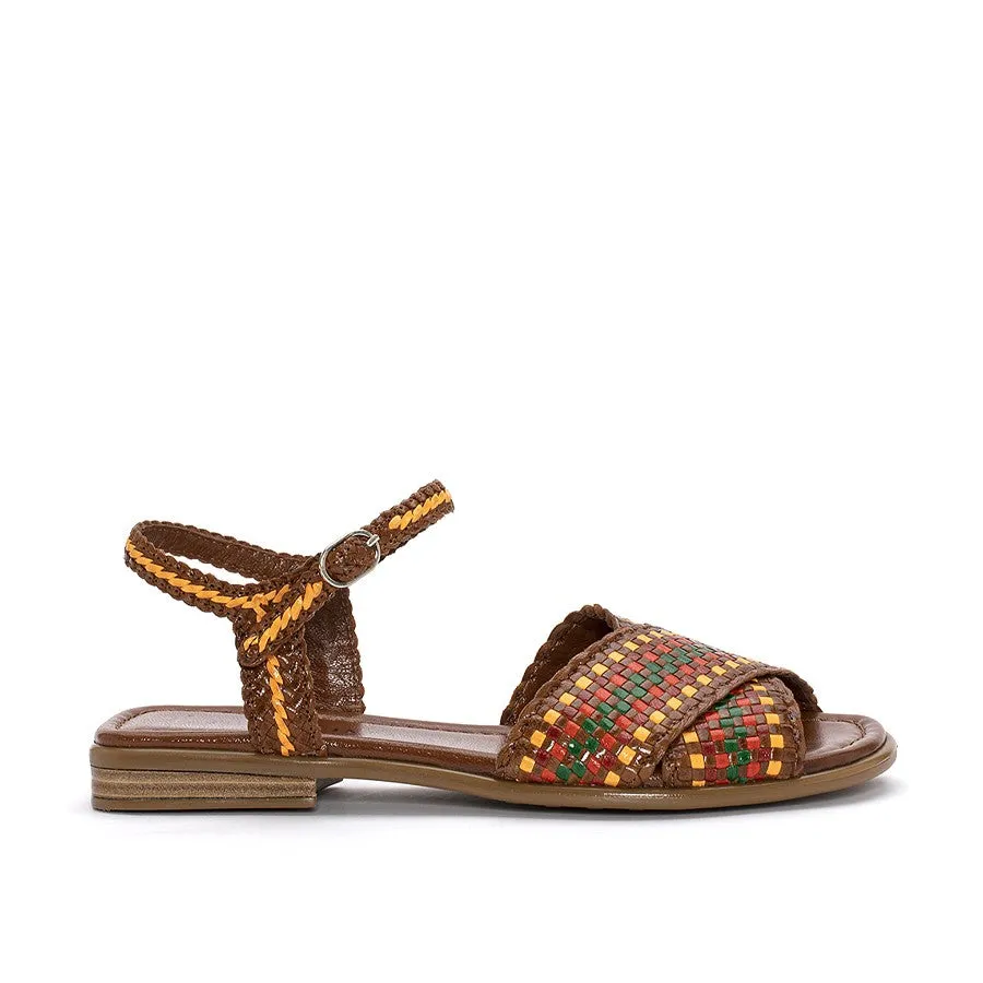 SANDALIA PLANA TINA RETXA V106