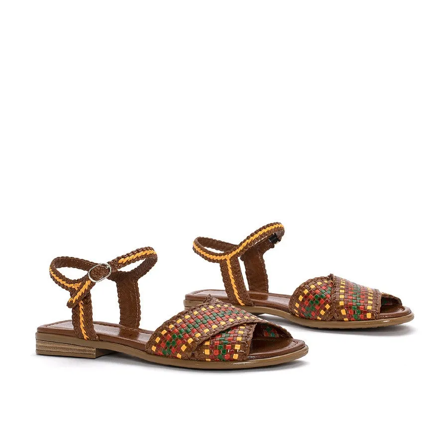SANDALIA PLANA TINA RETXA V106