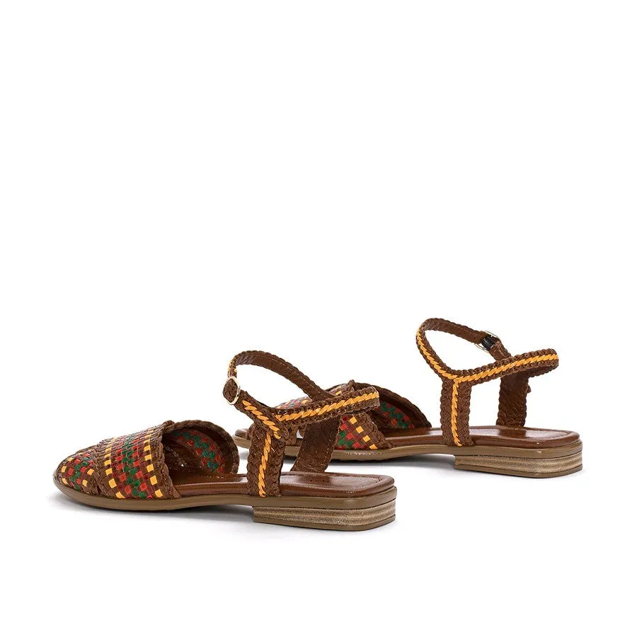 SANDALIA PLANA TINA RETXA V106