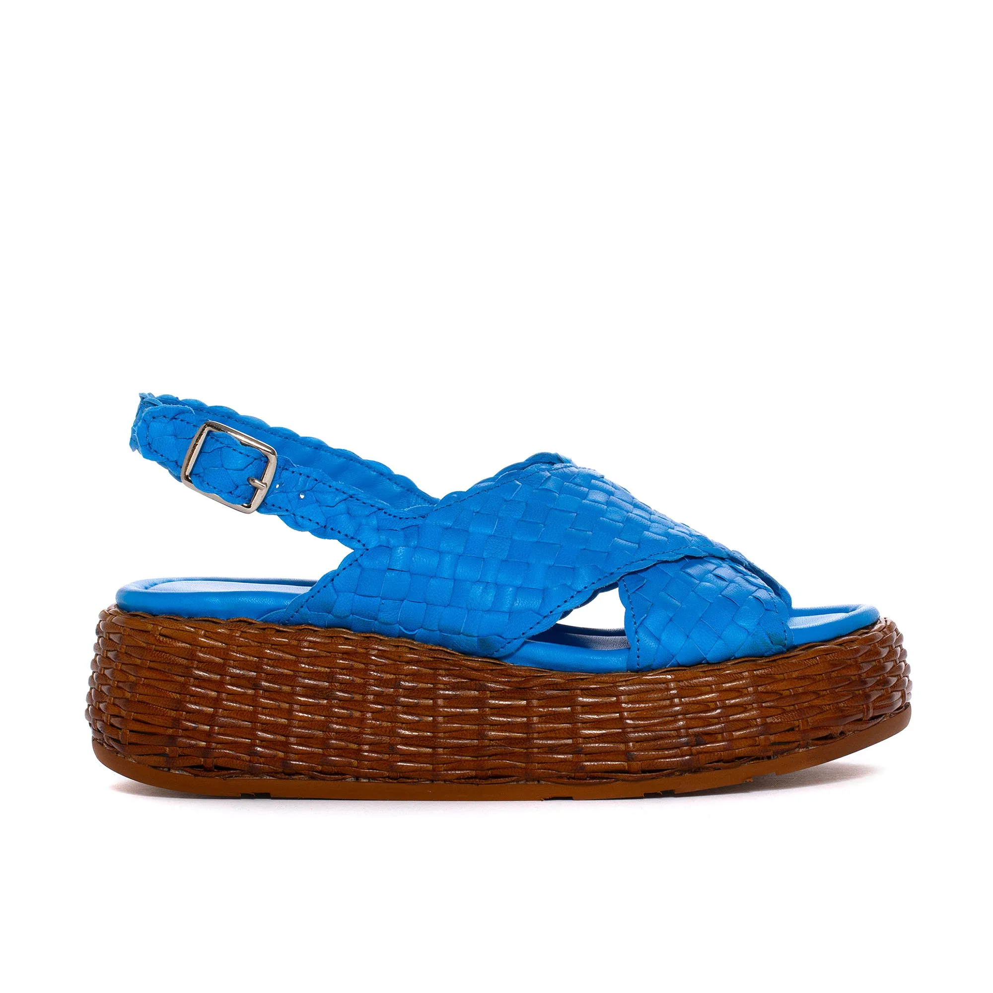SANDALIA PLATAFORMA MAUI WET COBALT