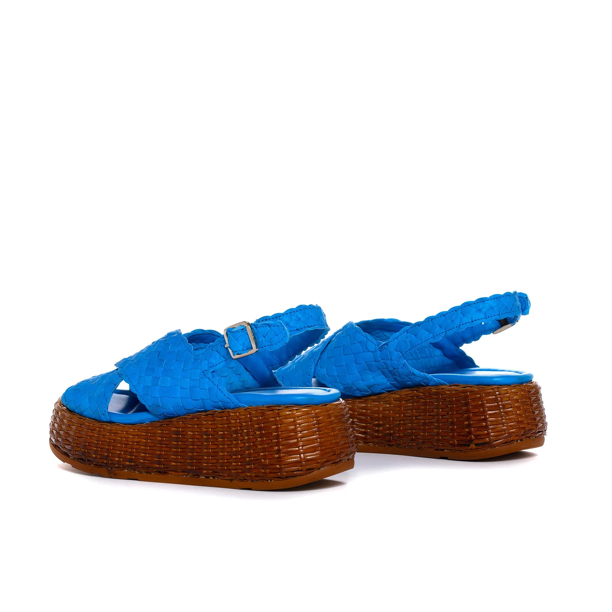 SANDALIA PLATAFORMA MAUI WET COBALT