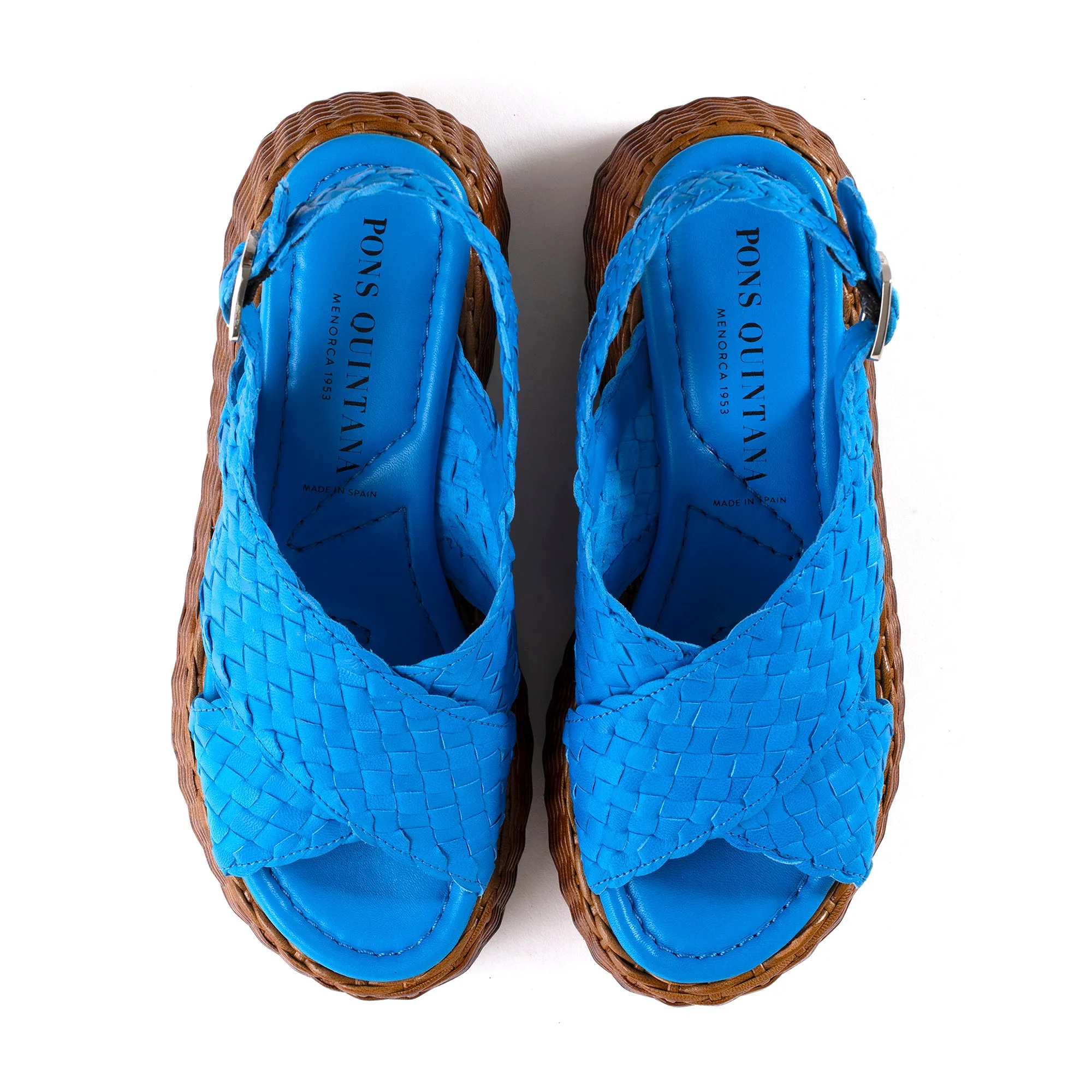 SANDALIA PLATAFORMA MAUI WET COBALT