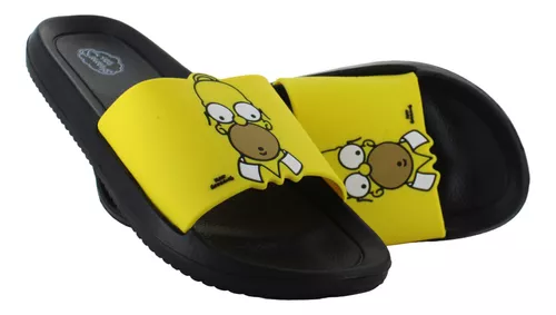 Simpsons Sandalia Slide Sueco Cara Homero Playa Hombre 88341