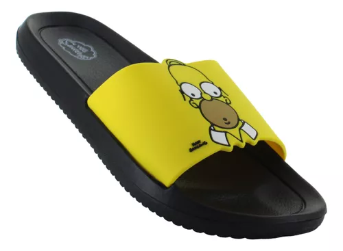 Simpsons Sandalia Slide Sueco Cara Homero Playa Hombre 88341