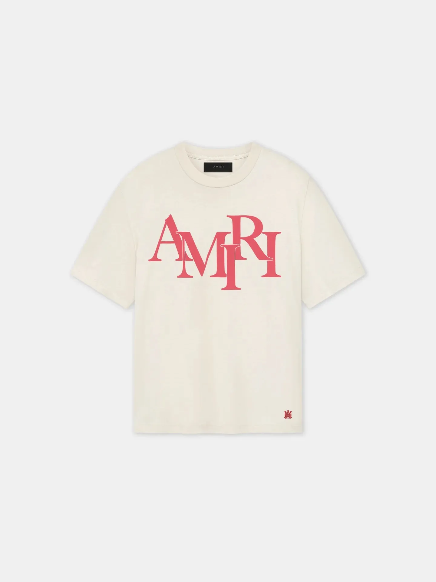 Staggered Tee Beige