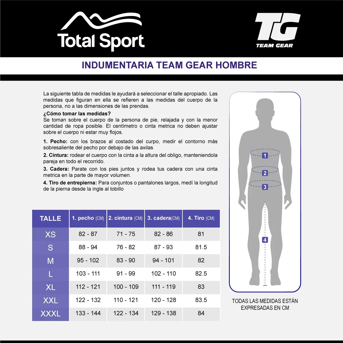 Team Gear Remera Coraza Pro – Hombre – 104010530