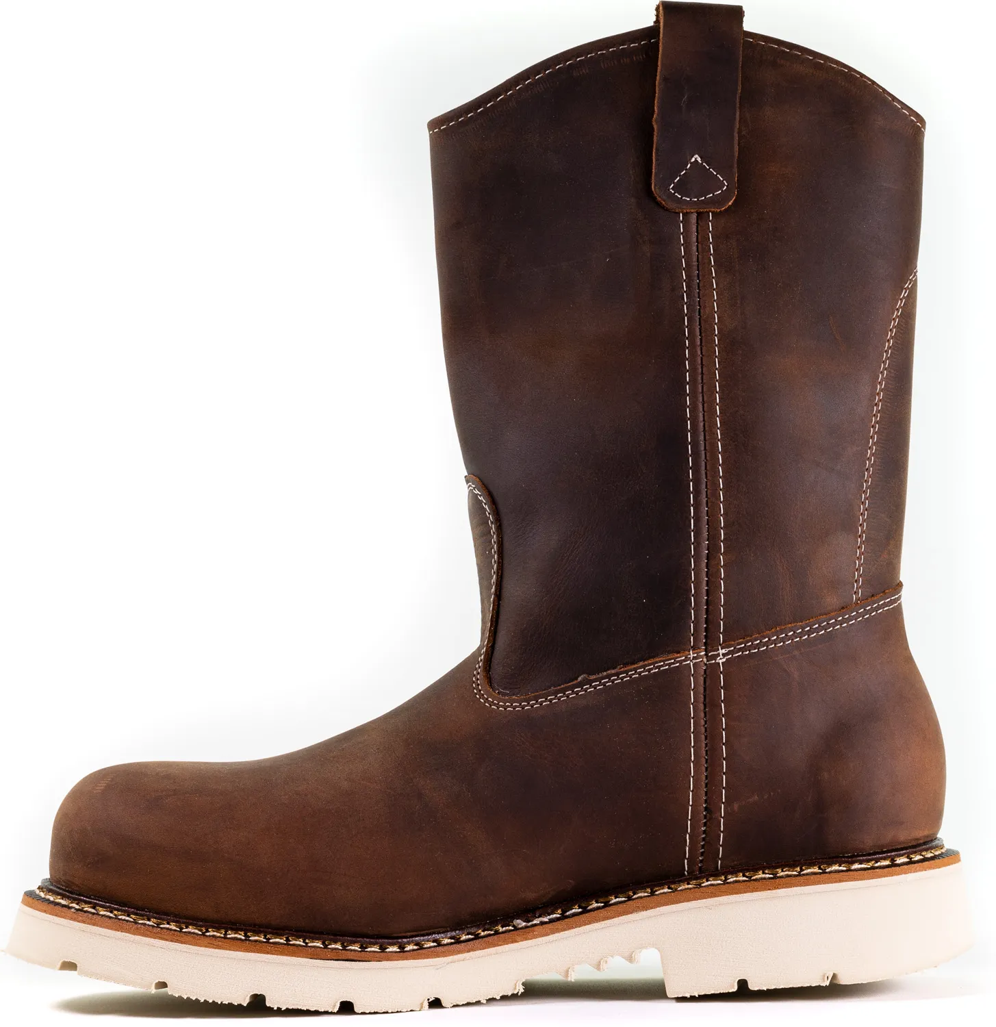 THOROGOOD/WEINBRENNER WELLINGTON EH DE 11 PULGADAS CON PUNTERA DE ACERO, MARRÝN DE HOMBRE THOROGOOD TG8044372