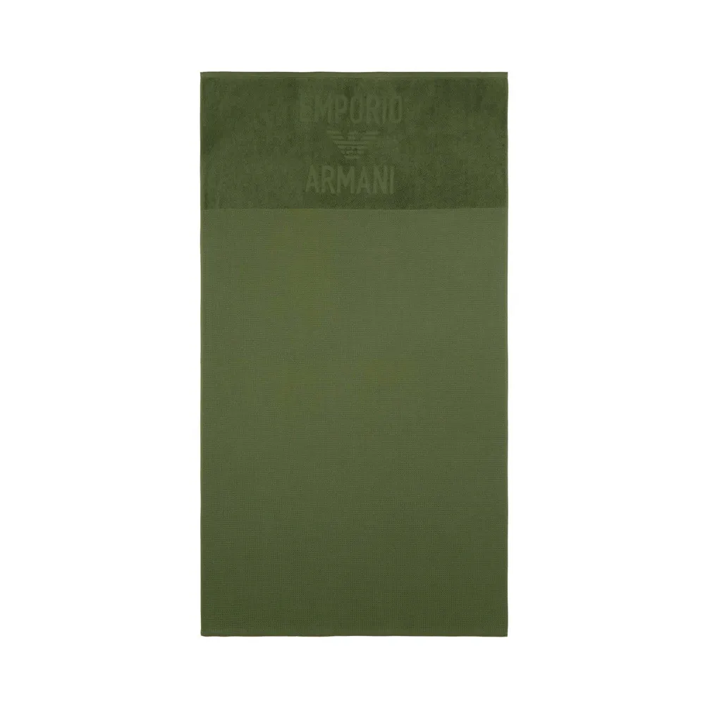 Toalla de Playa EA7 Emporio Armani 231764 4R447 Color Kaki