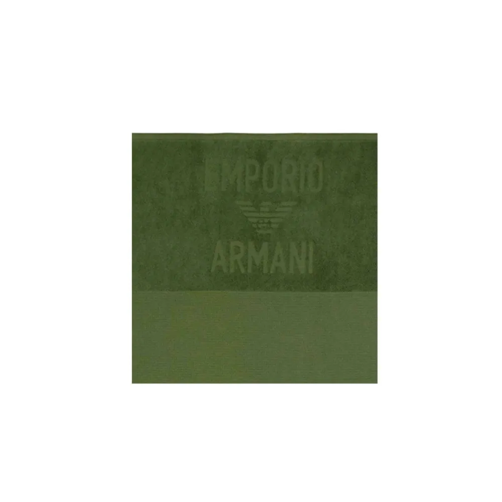 Toalla de Playa EA7 Emporio Armani 231764 4R447 Color Kaki