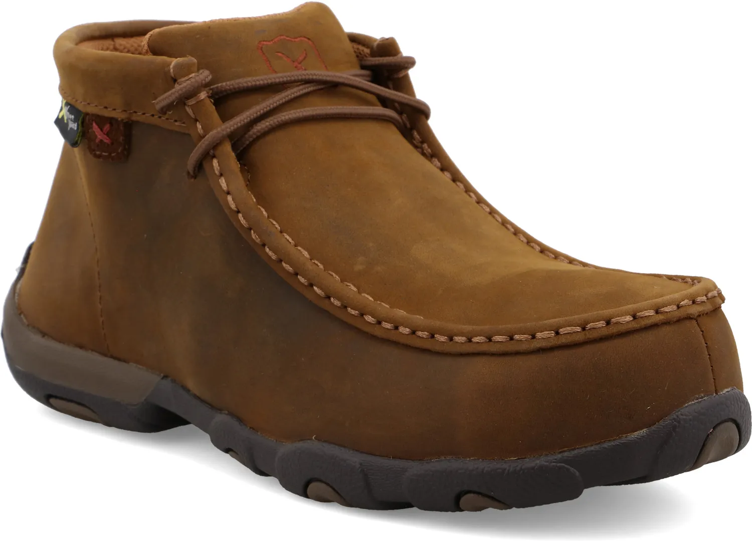 TWISTED X Mocas×n Driving chukka EH Mt con puntera de material compuesto, color silla de montar, de mujer, Twisted X TWWDMCTM1