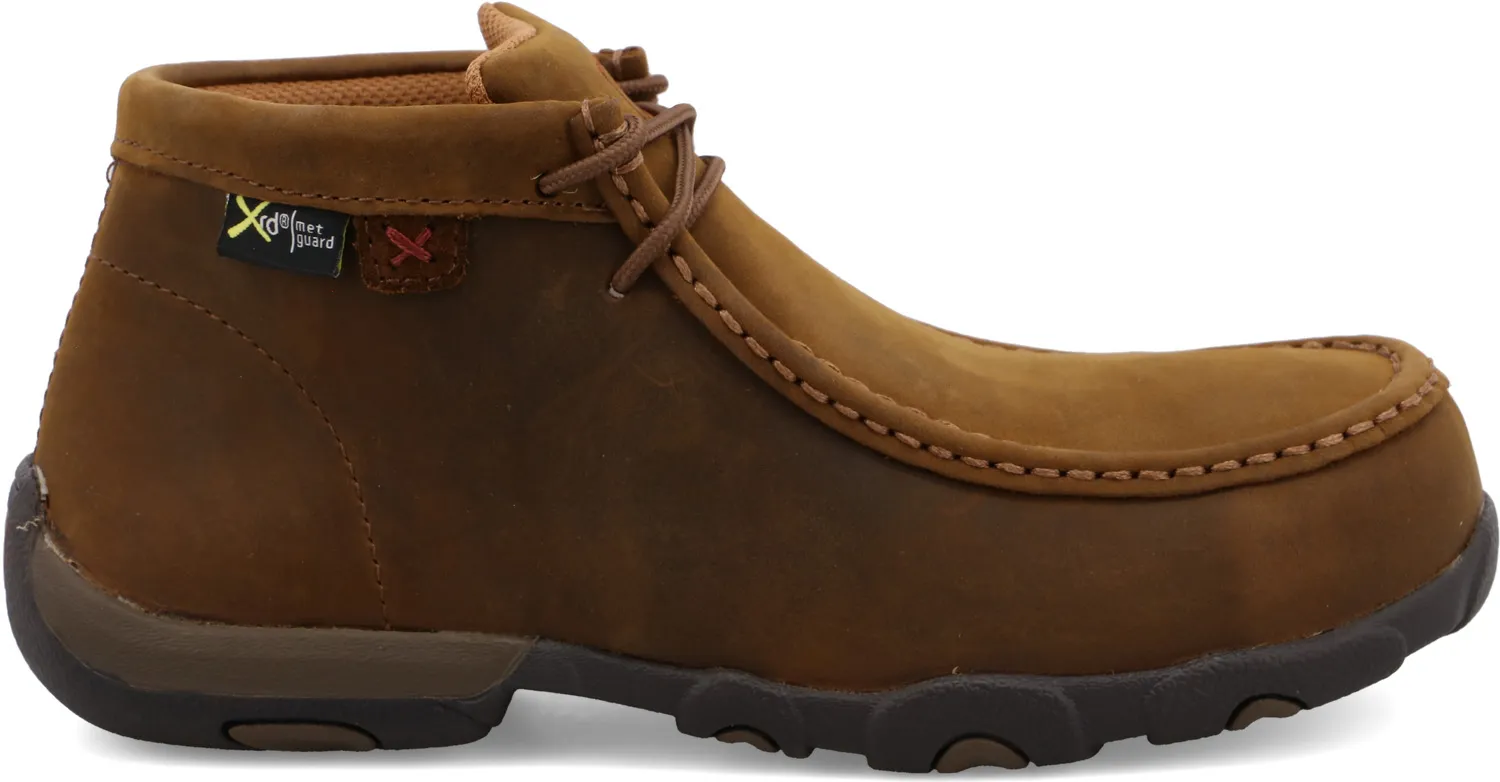 TWISTED X Mocas×n Driving chukka EH Mt con puntera de material compuesto, color silla de montar, de mujer, Twisted X TWWDMCTM1