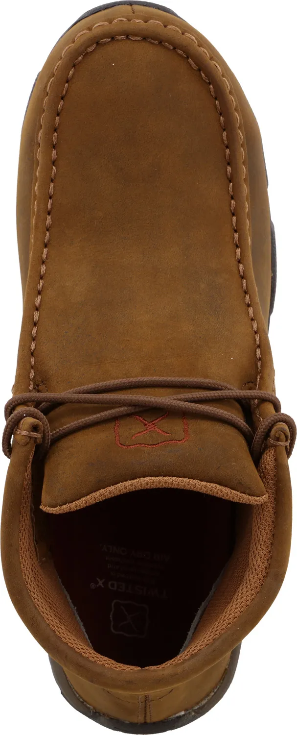 TWISTED X Mocas×n Driving chukka EH Mt con puntera de material compuesto, color silla de montar, de mujer, Twisted X TWWDMCTM1