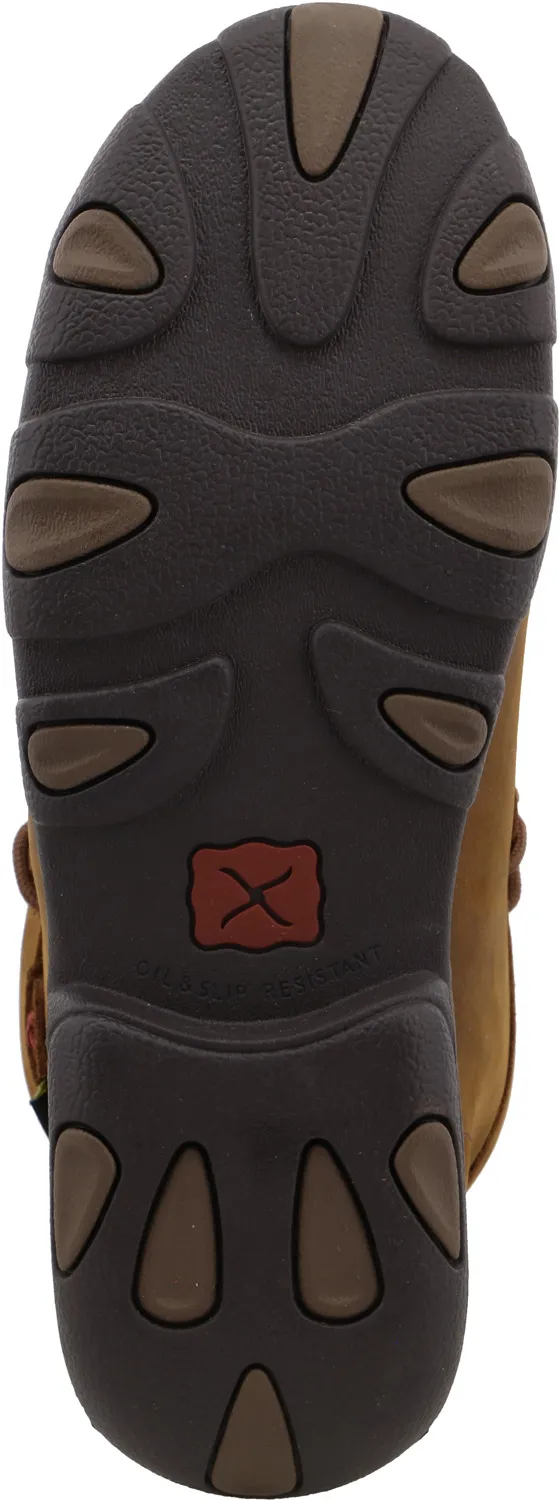 TWISTED X Mocas×n Driving chukka EH Mt con puntera de material compuesto, color silla de montar, de mujer, Twisted X TWWDMCTM1