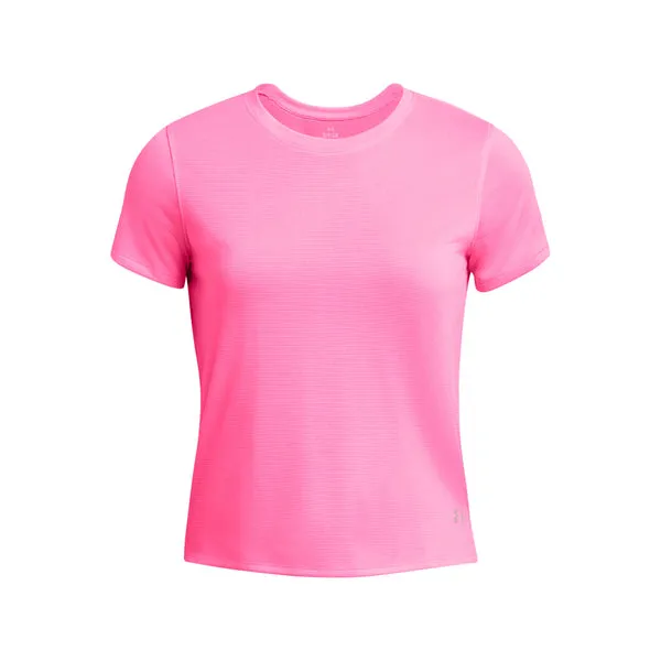 UA LAUNCH SHORTSLEEVEPNK