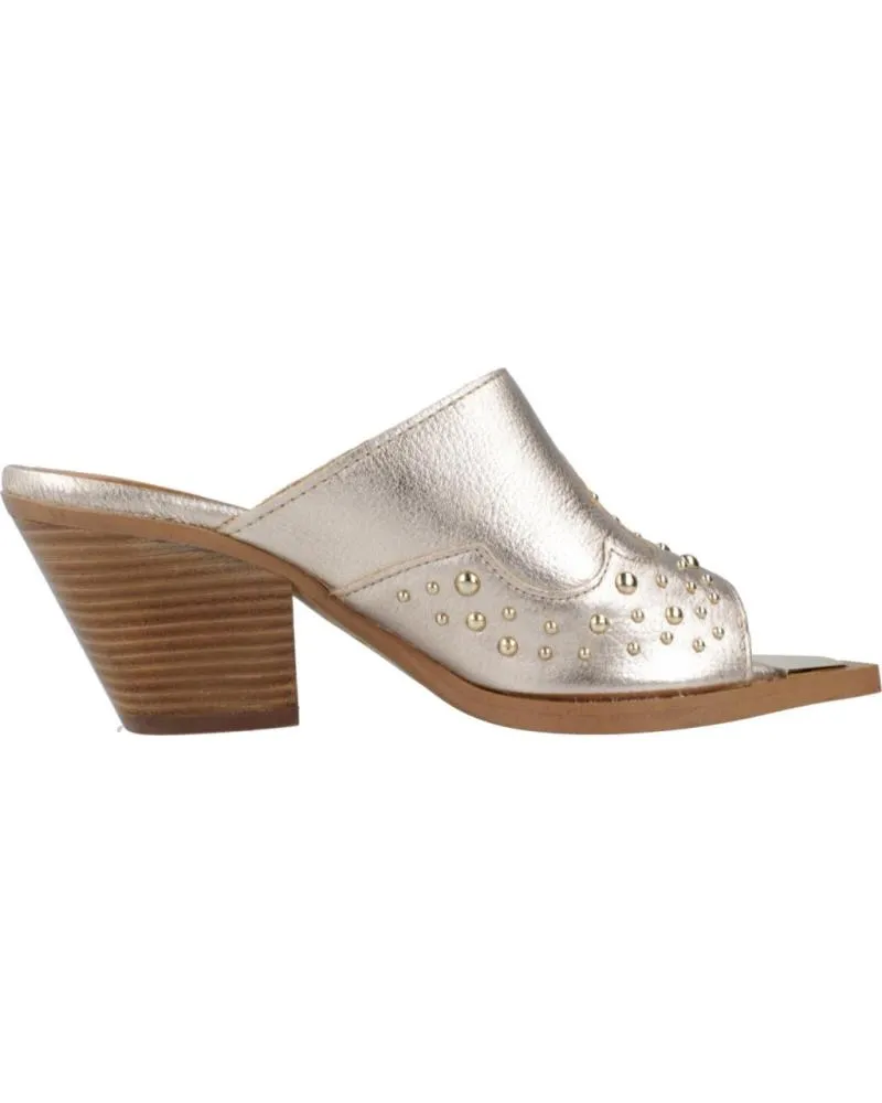 Zuecos ALPE  de Mujer ZUECOS MUJER MODELO 5113 41 COLOR PLATA  PLATINO