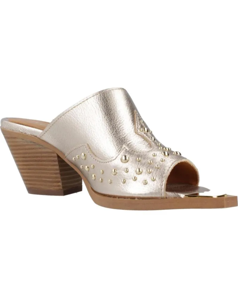 Zuecos ALPE  de Mujer ZUECOS MUJER MODELO 5113 41 COLOR PLATA  PLATINO