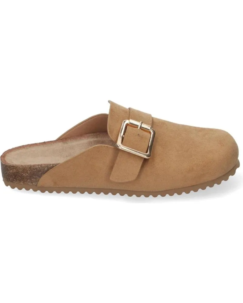 ZUECOS PUNTOSALAO  DE MUJER ZUECOS PLANOS PARA MUJER COMODOS COLOR CAMEL DB3185  VARIOS COLORES