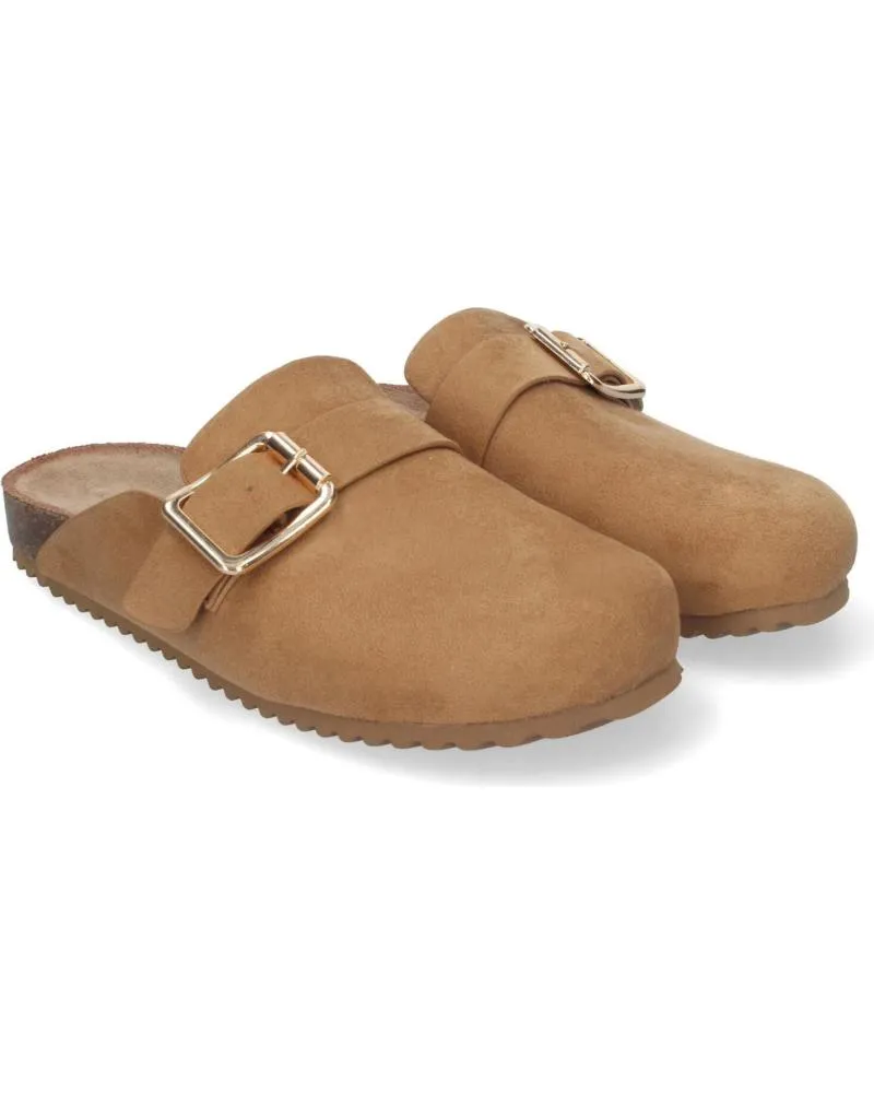 ZUECOS PUNTOSALAO  DE MUJER ZUECOS PLANOS PARA MUJER COMODOS COLOR CAMEL DB3185  VARIOS COLORES